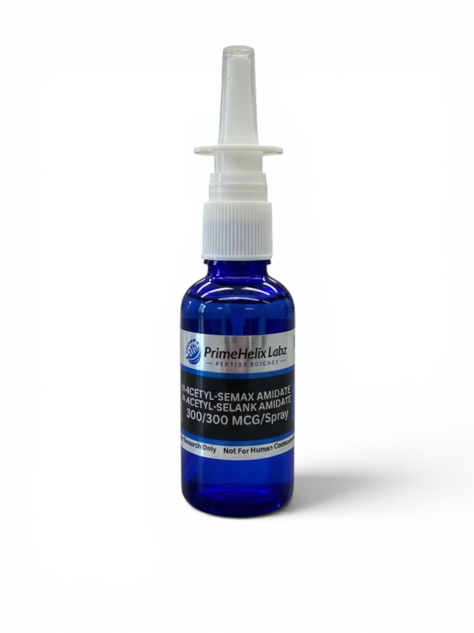 N-Acetyl Semax Amidate/N-Acetyl Selank Amidate Spray peptide vial